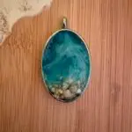 colgante marina hecho a mano