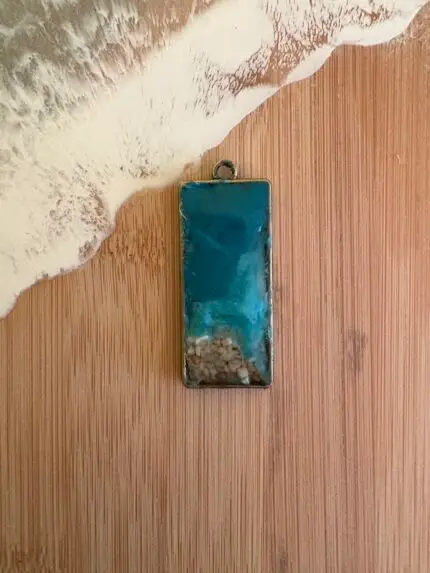 colgante marina hecho a mano